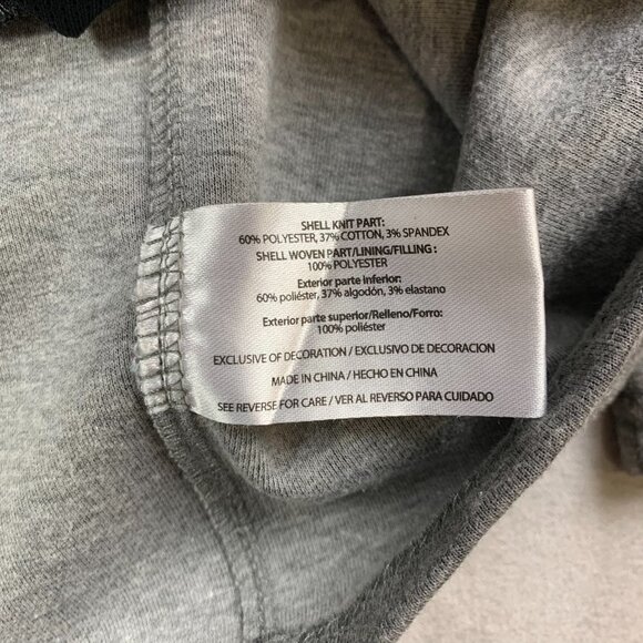 Eddie Bauer Mens Sweater Large Gray 1/4 Zip Long Sleeve Hybrid Pullover Stretch - Picture 7 of 10